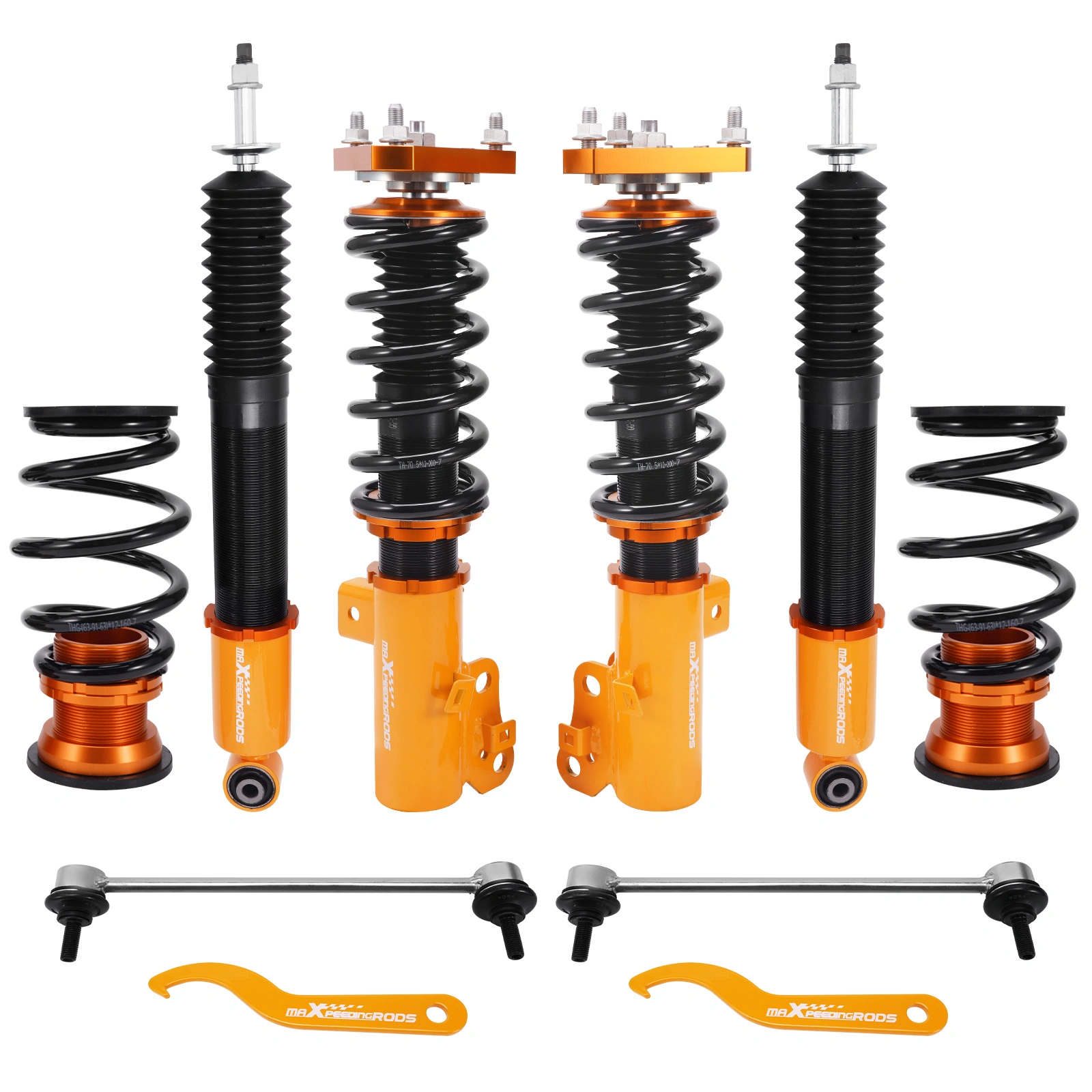 Front & Rear Coilover Suspension Kit for Honda Civic 2012-2015 FG3 2DR Coupe FB2 4DR Sedan