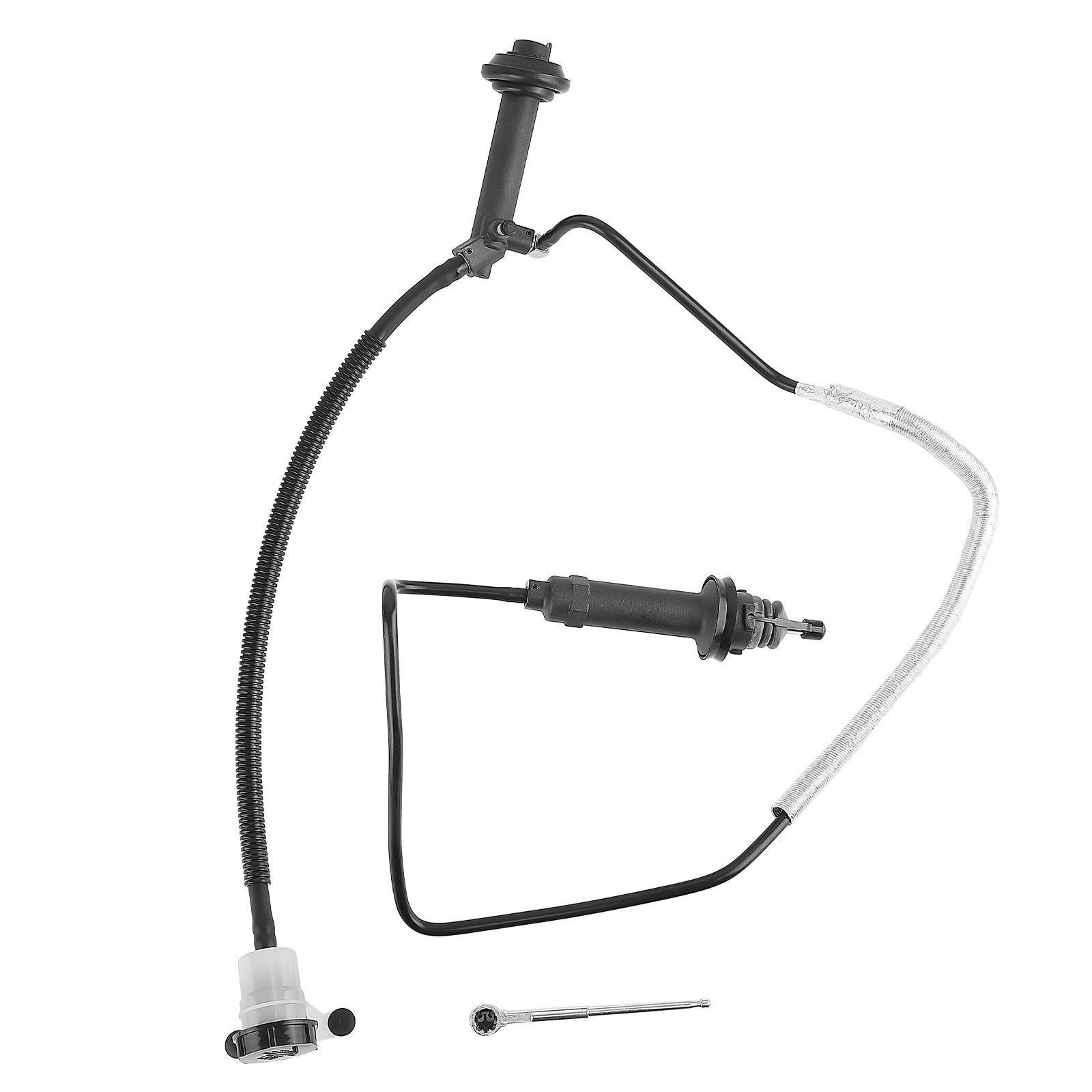 Clutch Master Cylinder Assembly for Ford F-250 Super Duty 6.0L 8-Cyl Turbo Diesel 7.3L 1999-2003, Replaces 3C3Z-7C522-C 136.6562 5130094100