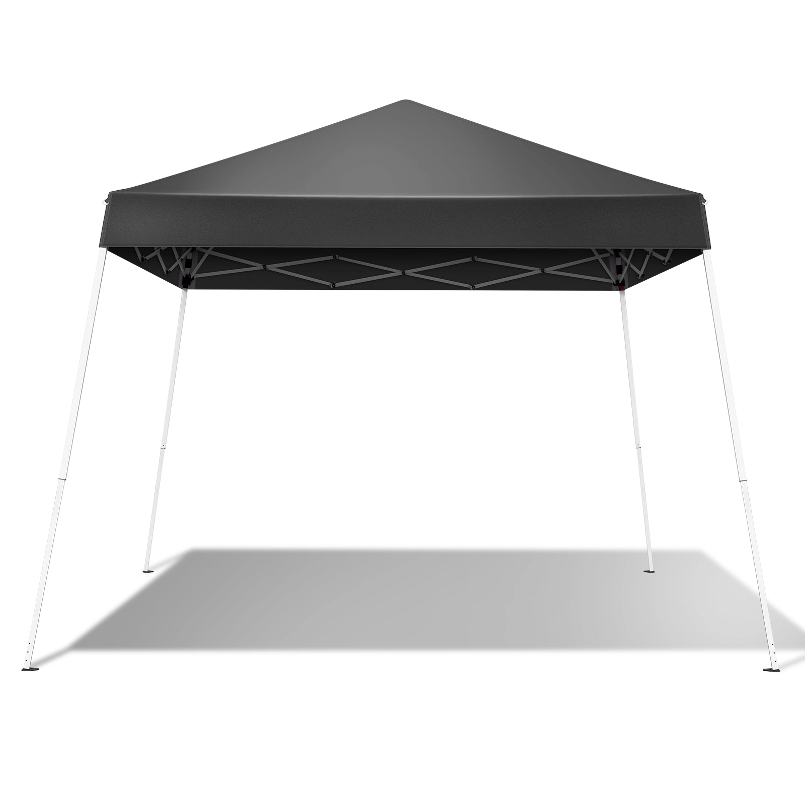 8x8ft Outdoor Canopy Pop-Up Tent, Portable Gazebo Shelter with Waterproof Roof for Backyard Patio Events Party