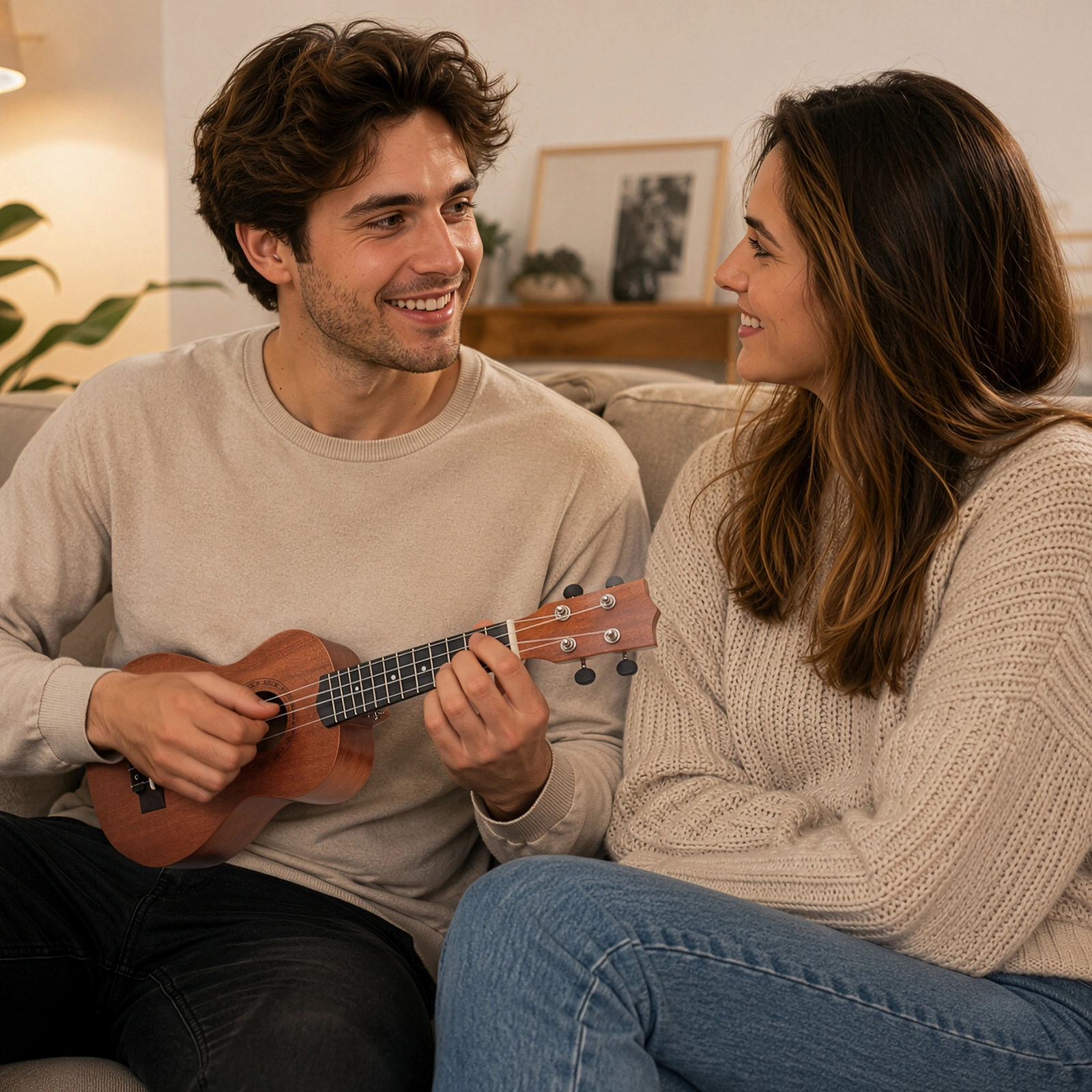 21 Inch Mahogany Ukulele for Beginners, Rosewood Fingerboard, Complete Starter Kit with Cotton Bag Capo Strap Picks Tuner view 9