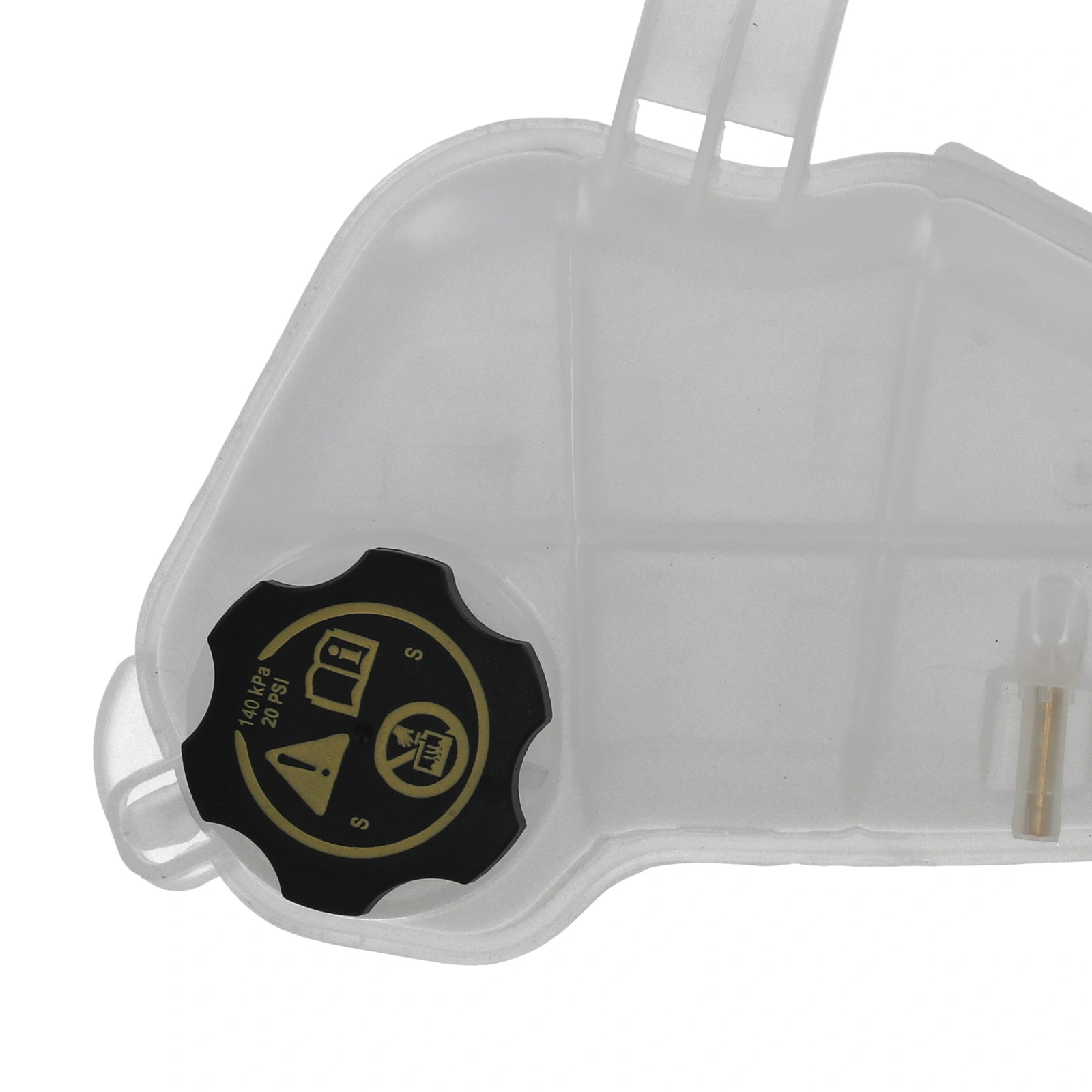 Coolant Overflow Reservoir Tank with Cap for Chevrolet Sonic 2012-2020 Engine Coolant Expansion Bottle 603-386 view 2
