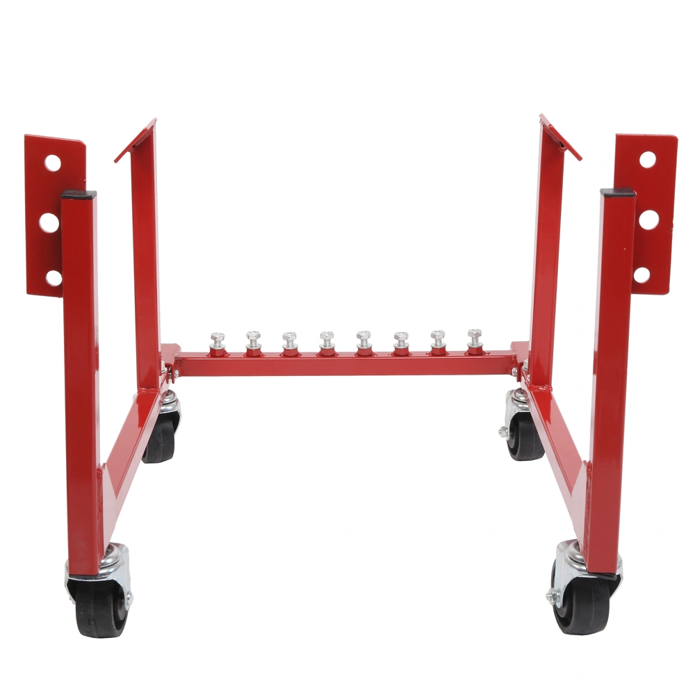 1000lb Auto Engine Cradle Stand for Chevrolet Chevy V8 Engines Red Heavy Duty view 10