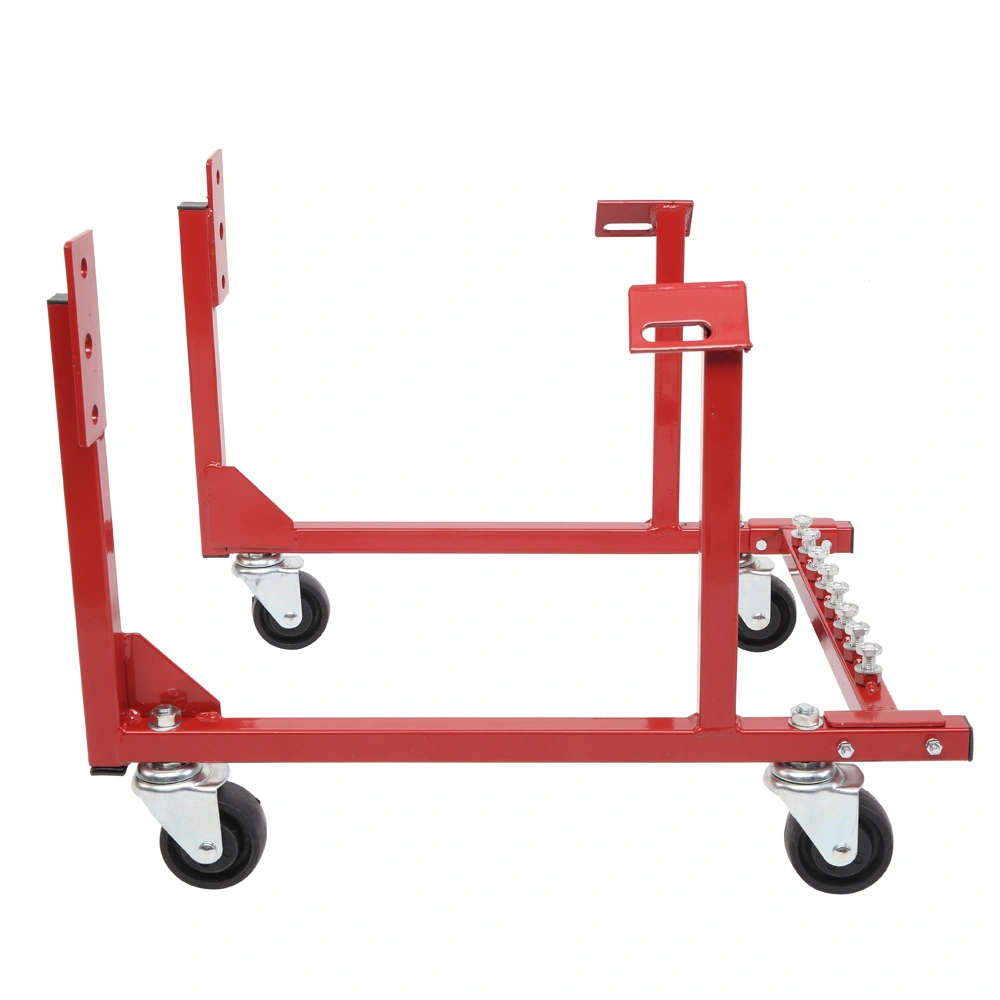 1000lb Auto Engine Cradle Stand for Chevrolet Chevy V8 Engines Red Heavy Duty view 4