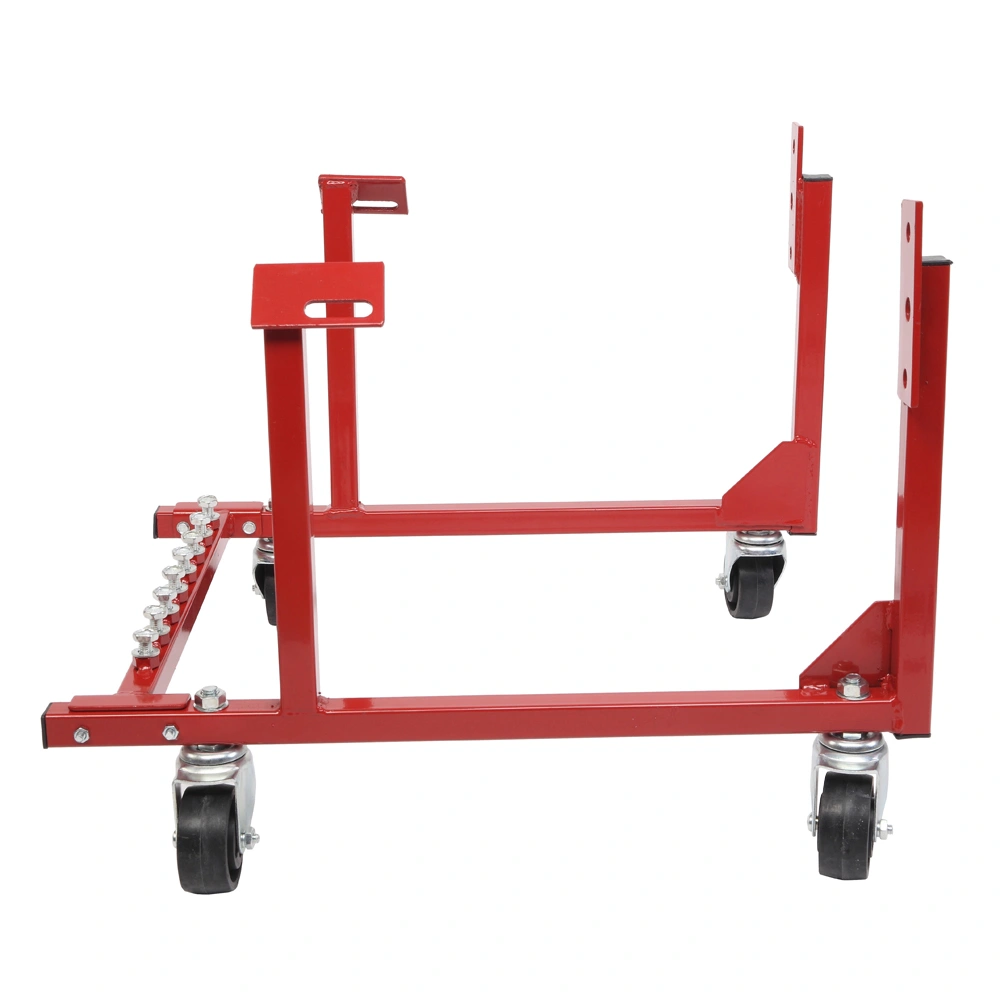 1000lb Auto Engine Cradle Stand for Chevrolet Chevy V8 Engines Red Heavy Duty view 5