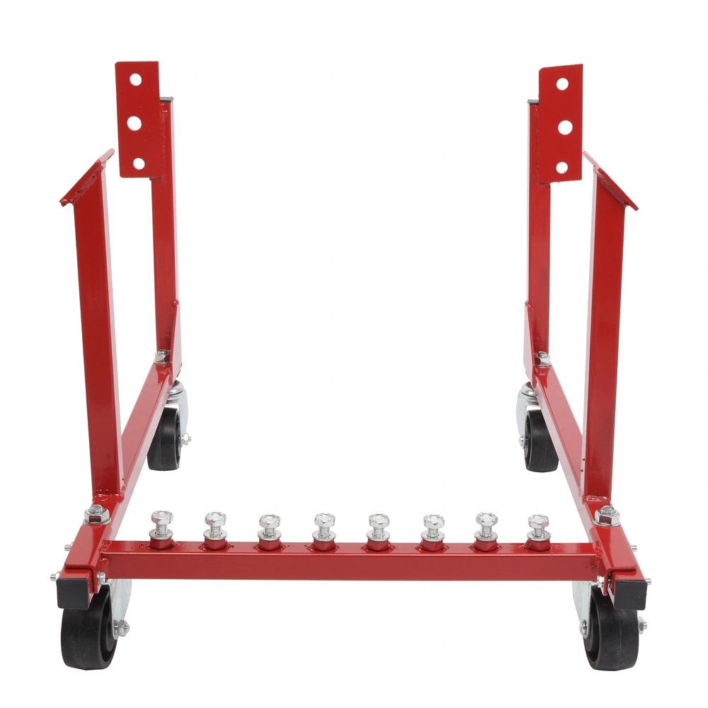 1000lb Auto Engine Cradle Stand for Chevrolet Chevy V8 Engines Red Heavy Duty view 6