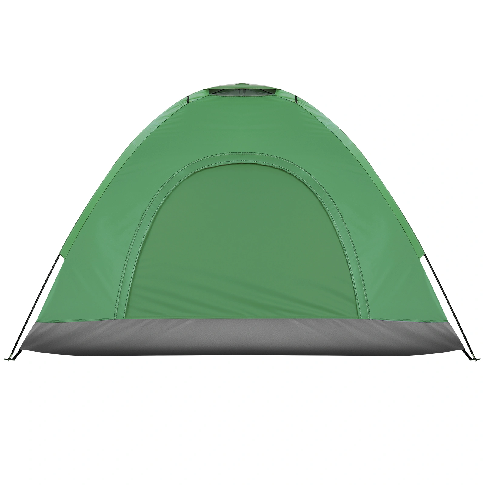 3-4 Person Camping Dome Tent, Army Green Waterproof Family Outdoor Tent, Easy Setup for Hiking Backpacking view 2
