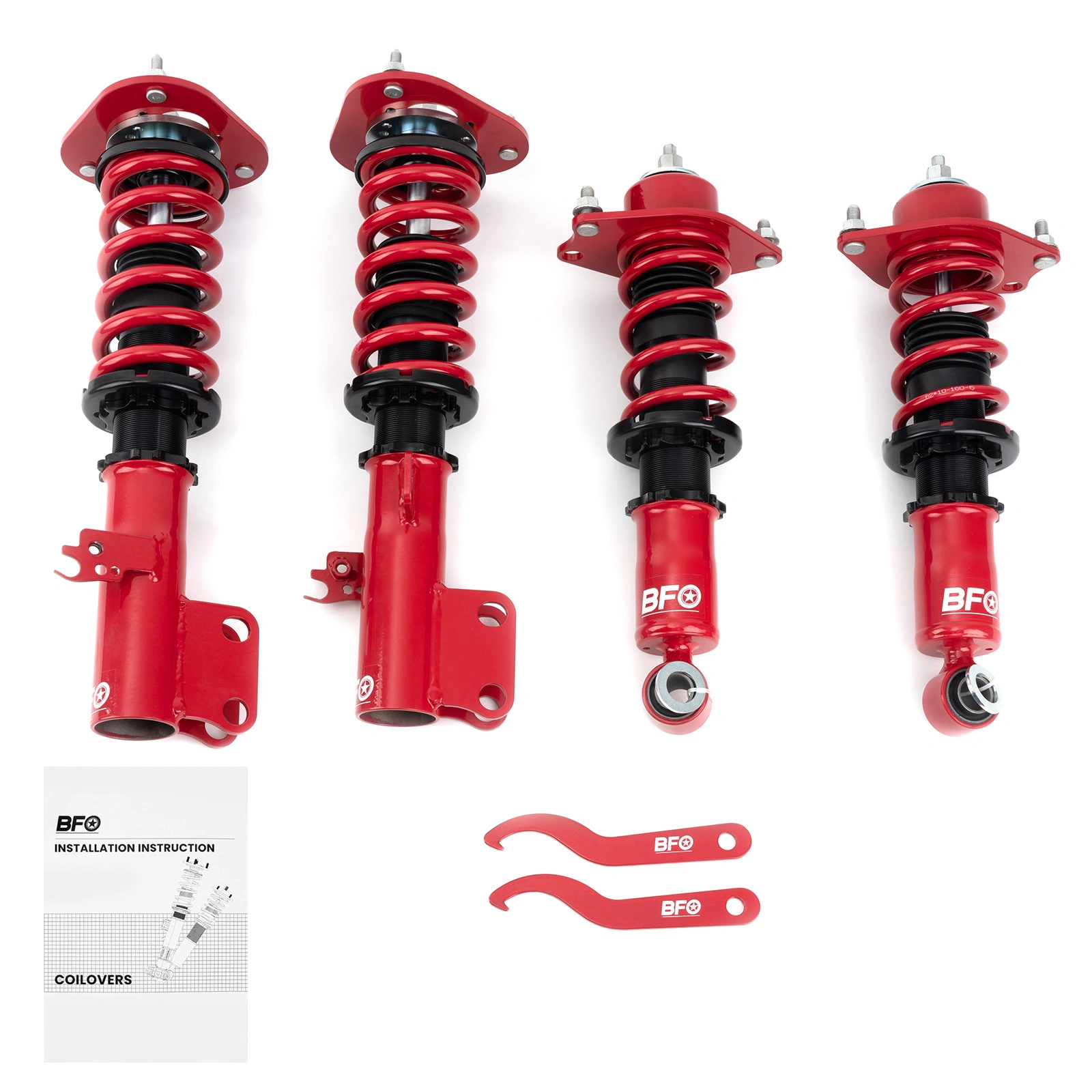 Coilovers Struts Shocks Suspension Kit for Toyota Corolla 2009-2017 with Adjustable Height