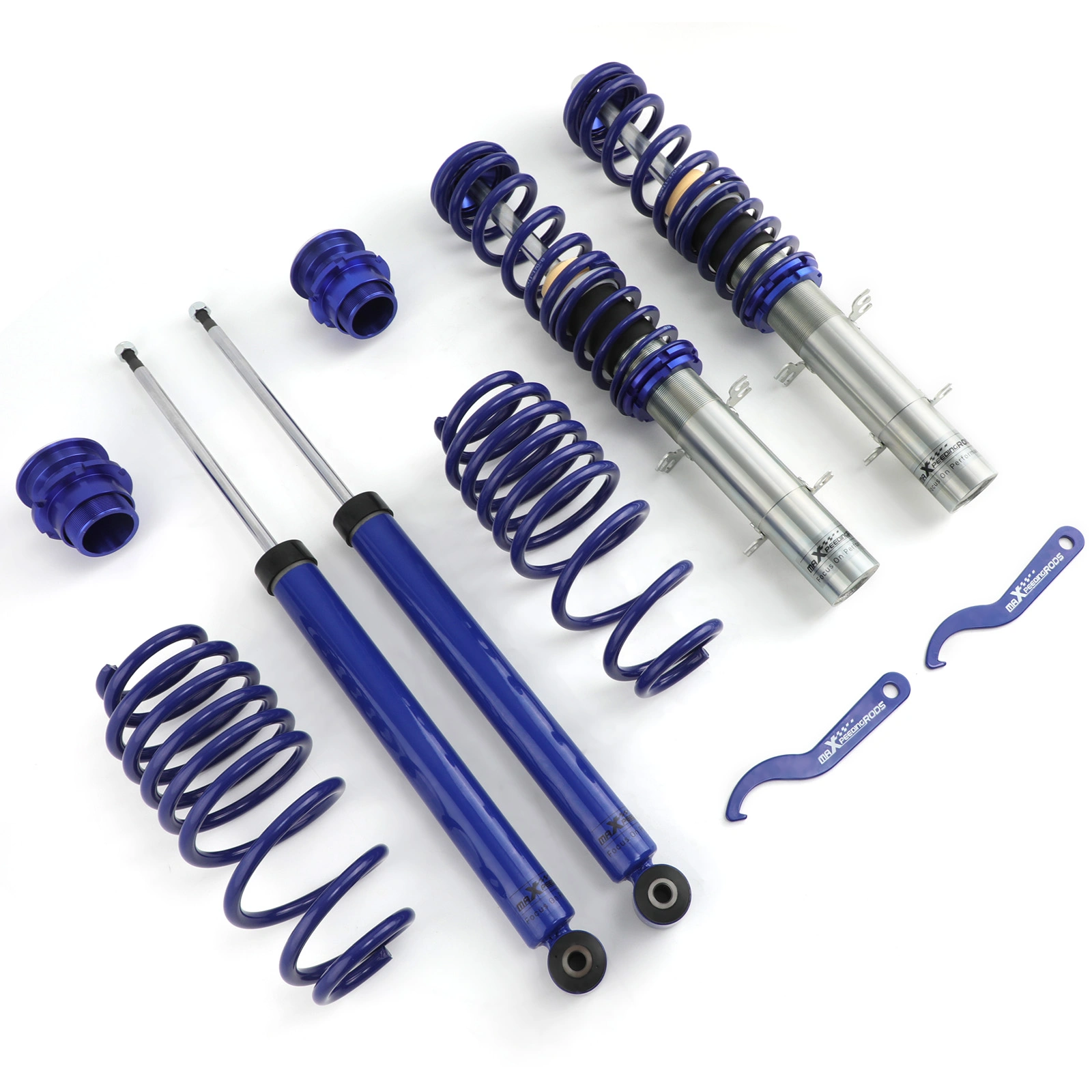 Suspension & Steering Coilover Kit for VW Jetta IV Sedan Wagon 2WD MK4 1999-2004 view 2