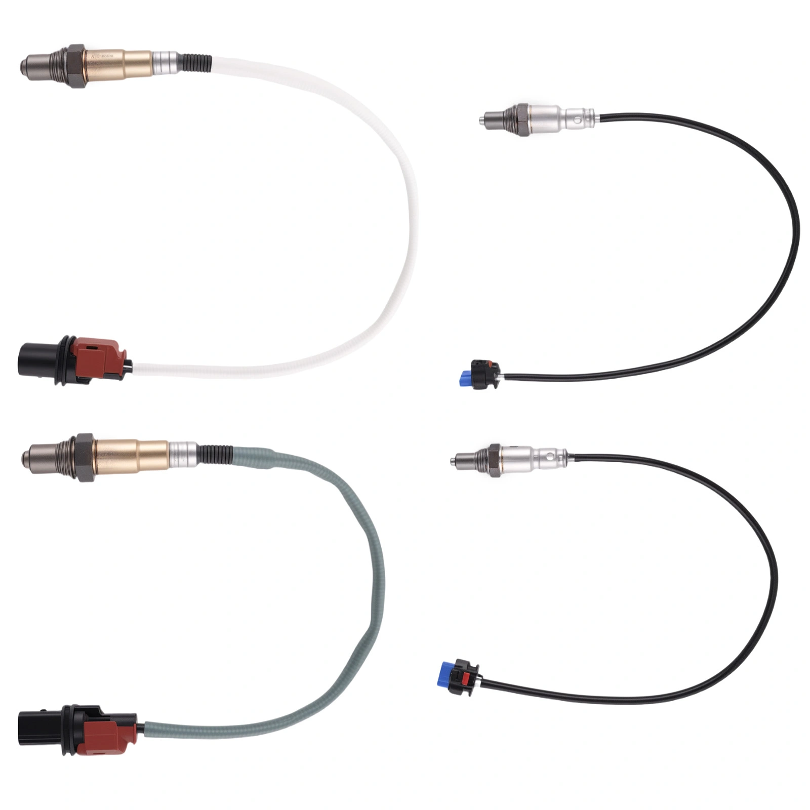 4pcs Oxygen O2 Sensor Fit Ford F-150 2.7L Turbo 2018-2020, Upstream + Downstream O2 Sensor Kit