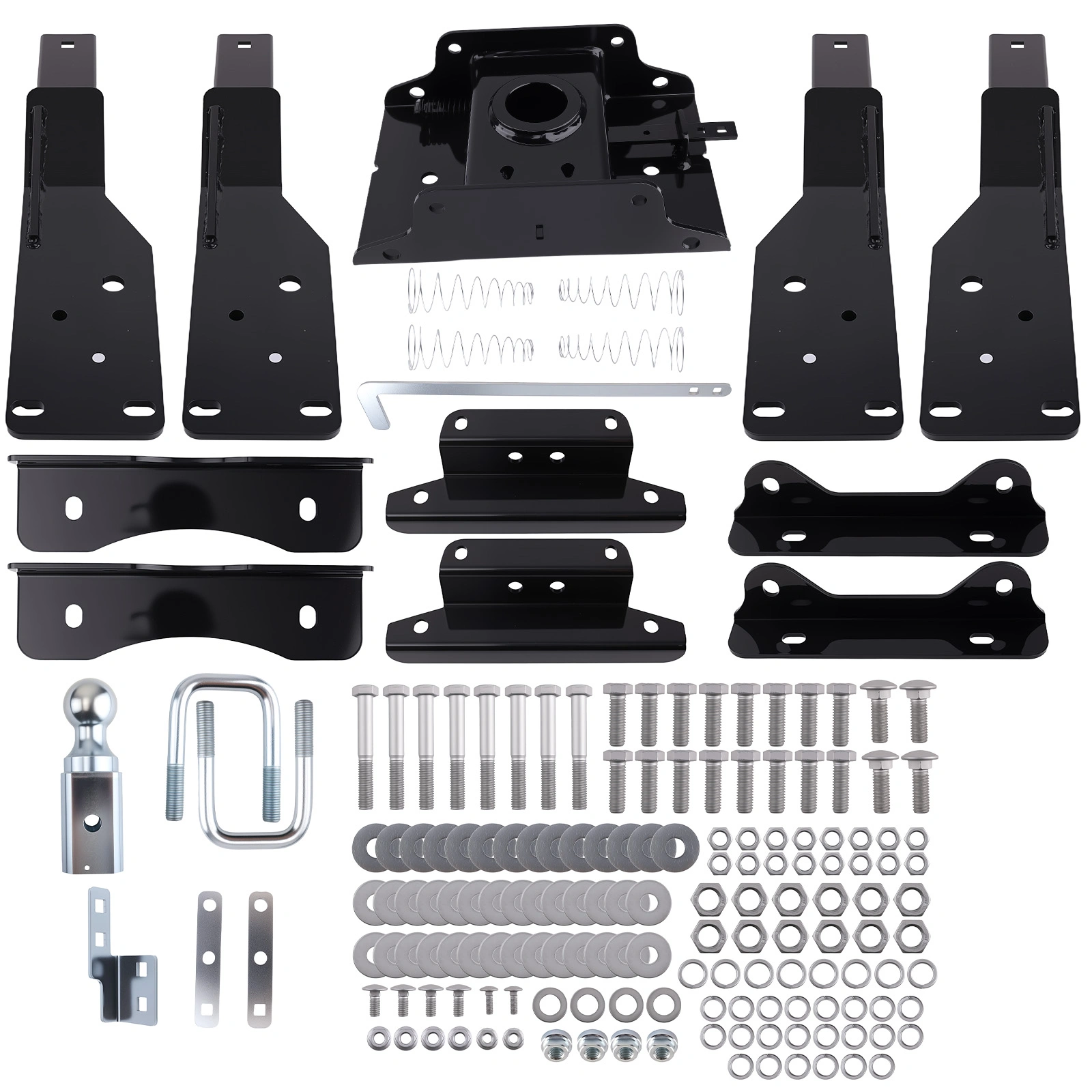 Complete Gooseneck Hitch System for Ford F-250 F-350 F-450 2023-2025 | Heavy Duty Towing Ball Mount